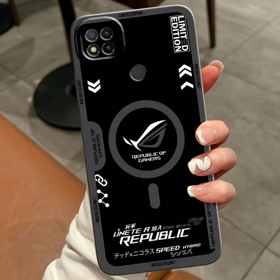 Discount SOFTCASE HP REDMI 9C/10A CASSING PROCAMERA LENTUR MOTIF MAGSAFE ROG KEREN