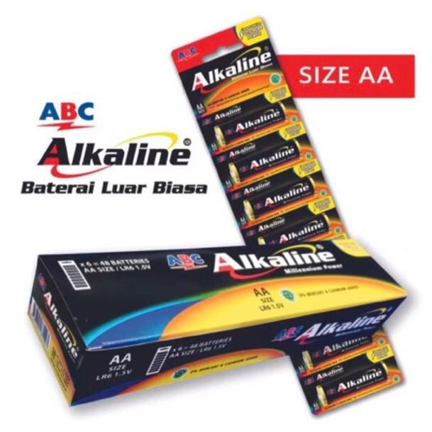 Baterai Alkaline Aa/Aaa Isi 8Pcs (1 Renceng) / Aa Aaa Battery Abc Alkaline Grosir / Baterai Aa Aaa M