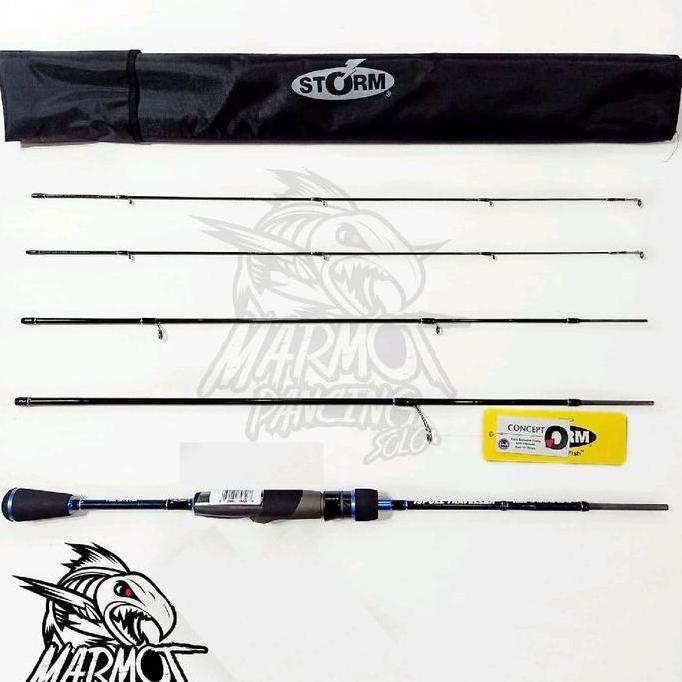 Best Seller JORAN SPINNING UL STORM ISPULL TRAVEL ROD IPS634UL ITR FUJI Berkualitas 100% original