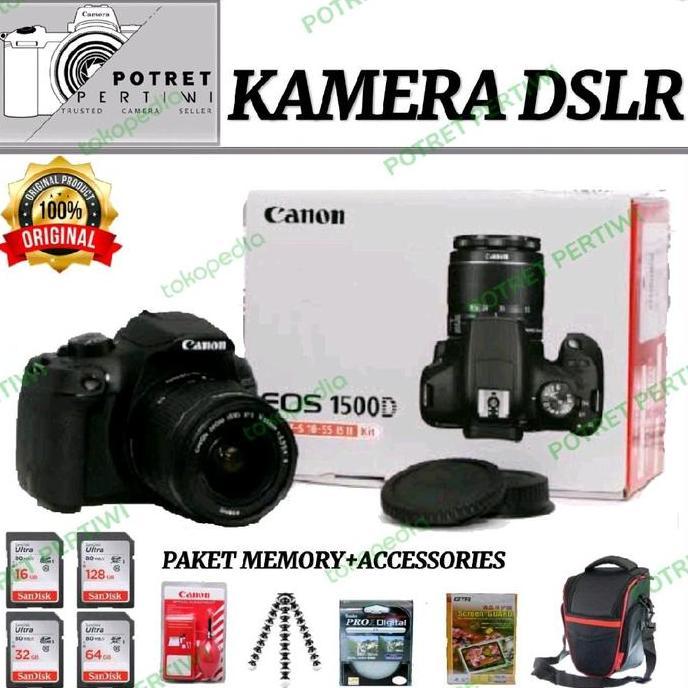 Canon Eos 1500D Kit 18-55Mm / Kamera Dslr Canon 1500D Kit 18-55 Mm