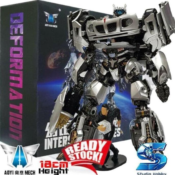 BmB Aoyi Mech LS-18 Silver Phantom MPM9 Transformers LS18 Autobot Jazz