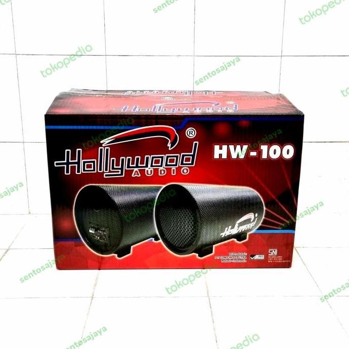 Promo Basstube Subwoofer Aktif 10 Inch HOLLYWOOD HW-100 Diskon