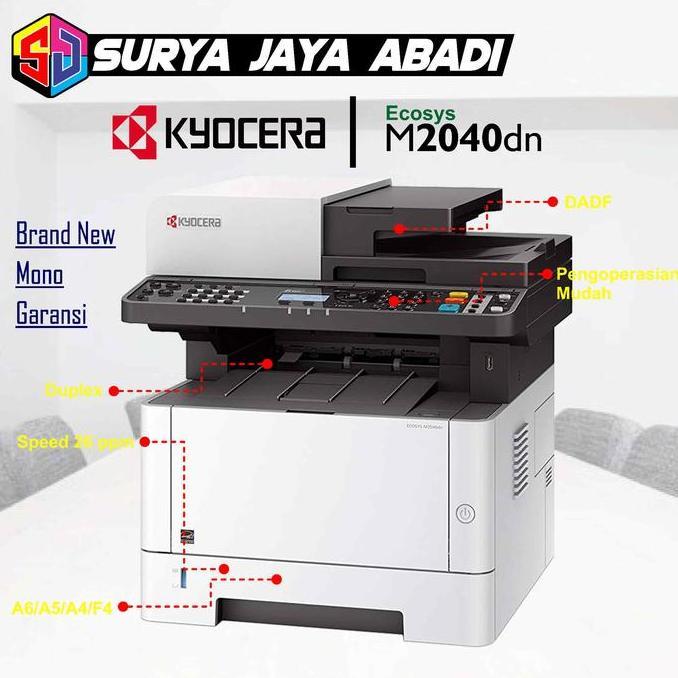 Mesin Fotocopy Kyocera ECOSYS M2040dn