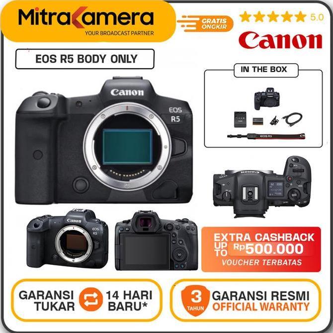 Canon EOS R5 Mirrorless Kamera (Body Only)