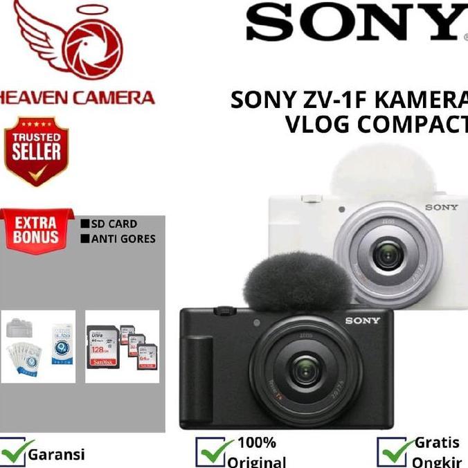 Sony Zv-1F / Sony Zv 1F / Sony Zv1F Digital Compact Kamera Vlog 4K