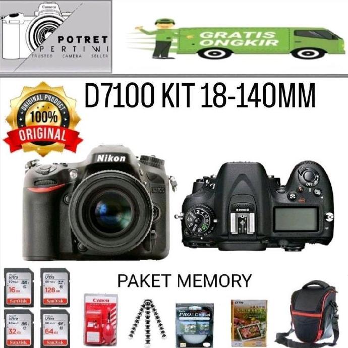 Nikon D7100 Kit 18-140Mm / Kamera Nikon D7100 Kit 18-105Mm / Nikon D7100 Body Only