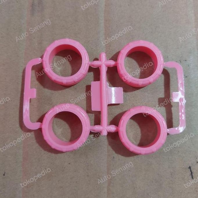 Rep ban S/small polos super hard/superhard pink low friction tires 95634/95635 HJH Tamiya