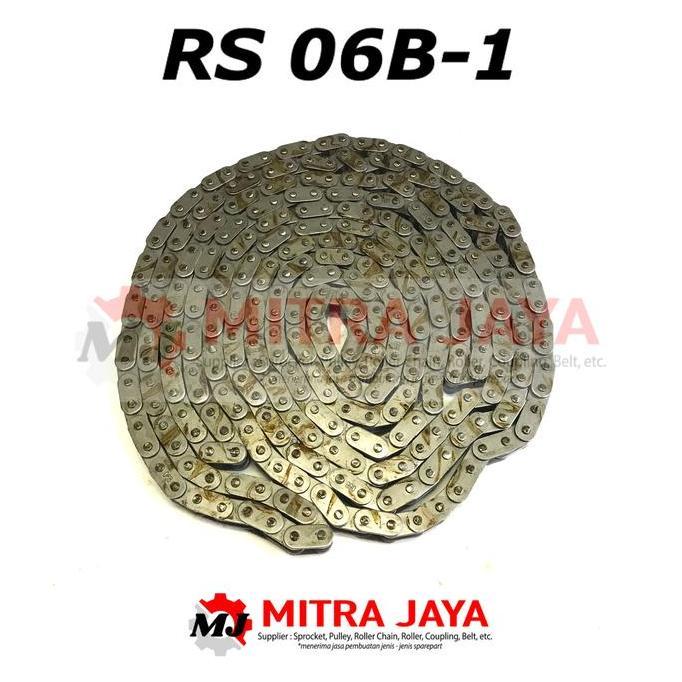 Roller Chain Rs 06B (Rantai Sprocket Single) British 06 B Rante Gir