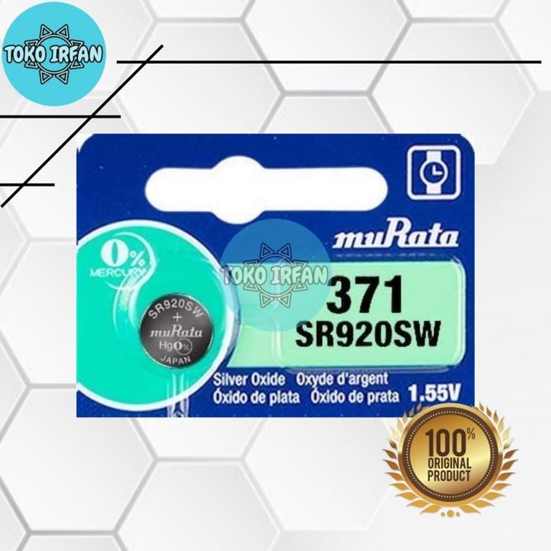 NEW ARRIVAL Baterai Murata SR920SW 371 Original Batrai Jam Tangan SR920 AG6 SG6 LR921 LR920 L921F