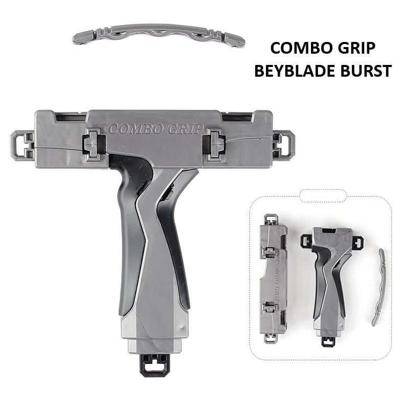Ready Combo Grip Launcher Pemutar Gasing Gyro Burst - Pegangan Launcher
