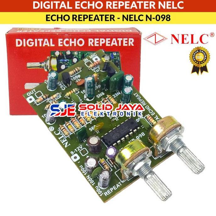 KIT DIGITAL ECHO REPEATER NELC N-098 RANGKAIAN KIT ECHO DIGITAL NELC