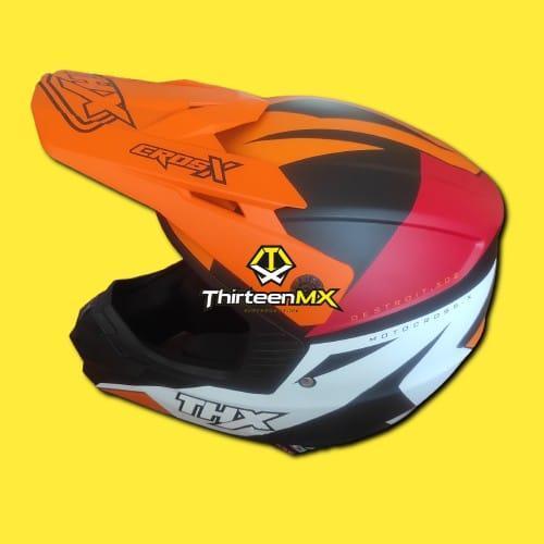 TERMURAH - Helm Trail Supermoto THX CROS X Trail Cross Not AGV AX8 AX9 Arai LS2 Nolan Airoh JPX