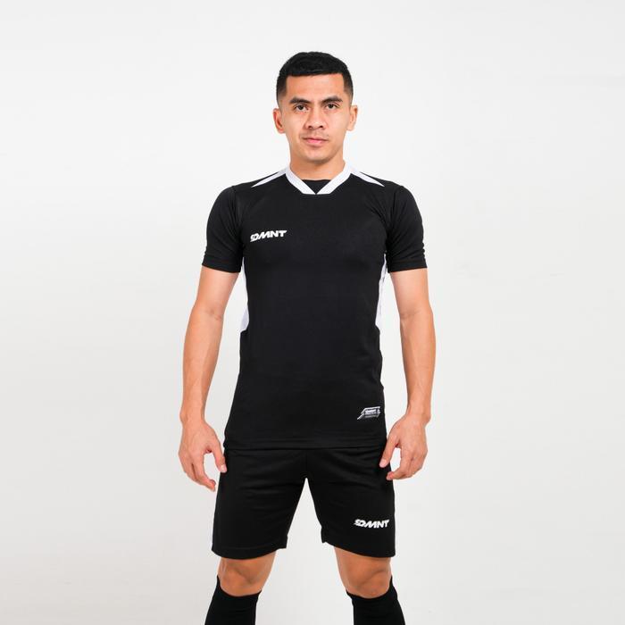 DEAL TERBAIK - DMNT Jersey Setelan Teamwear Futsal Sepakbola Montana Black