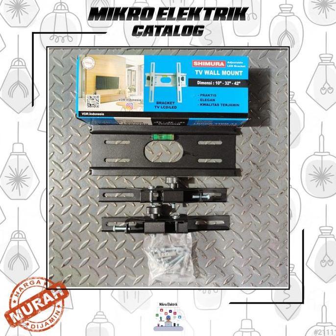 Breket TV Brecket TV Bracket TV LCD LED SHIMURA KECIL 10"-32