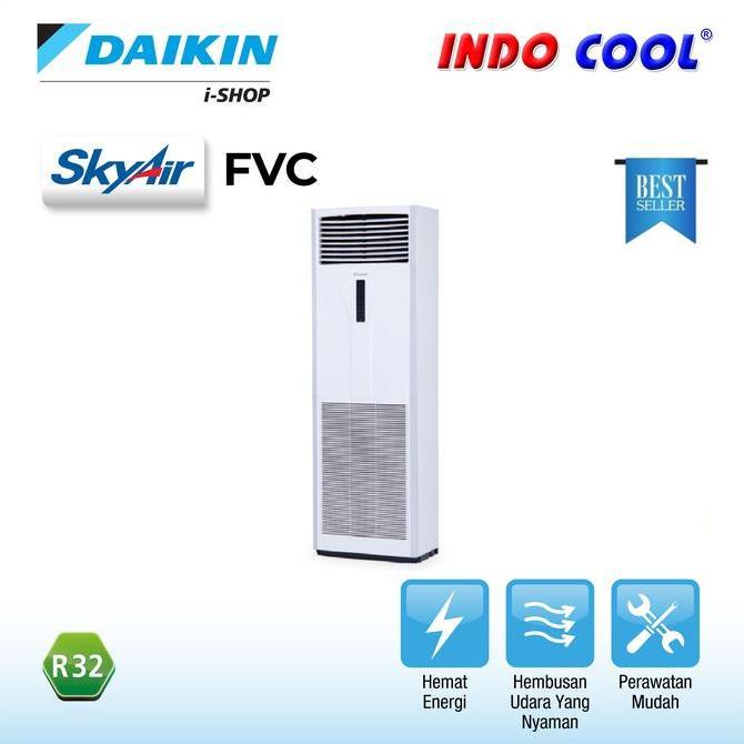 Arref - Ac Daikin Floor Standing 5Pk 5 Pk Fvc125