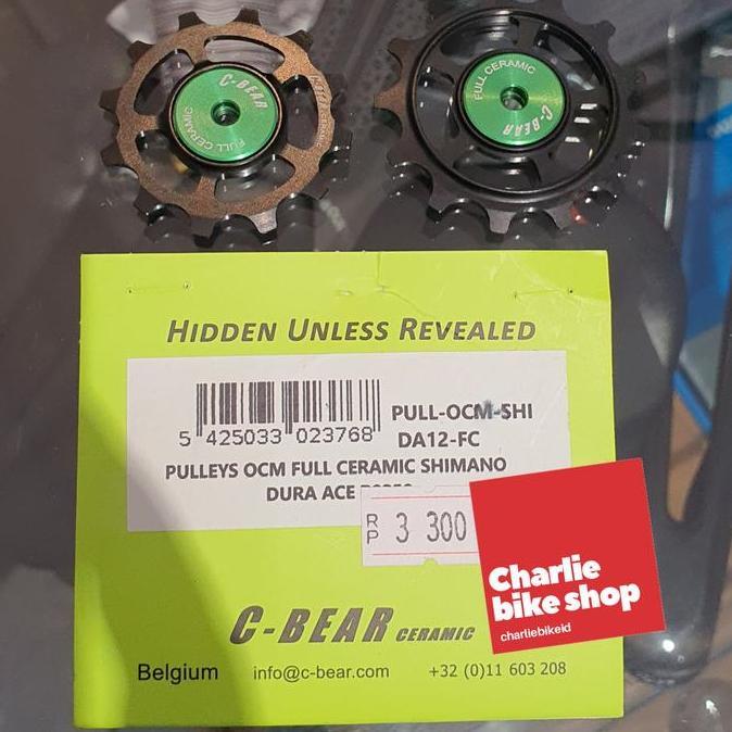 Promo C-Bear Ceramic RD Pulley OCM For Shimano Dura-Ace R9250 12speed Diskon