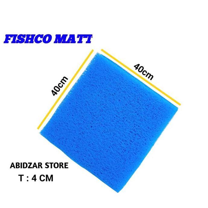 Fishco matt media filter kolam koi Japmat original filter aquarium