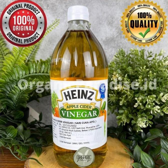 Drink- Heinz Apple Cider Vinegar / Cuka Apel Heinz 896 Ml