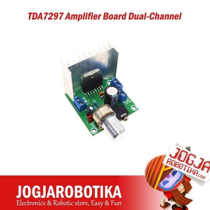 Kit Modul Power Amplifier Tda7297 Tda 7297 2X15W Dual Channel Stereo