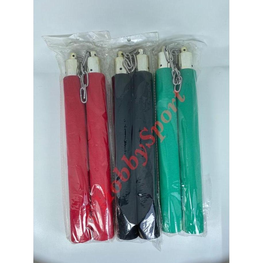 Double Stick Busa Nunchaku Foam Dobel Stik Ruyung Bruce Lee Latihan Ready
