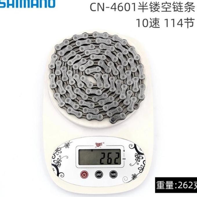 Promo RANTAI ORIGINAL SHIMANO TIAGRA 10 SPEED CN-4601 10s half hollow Diskon