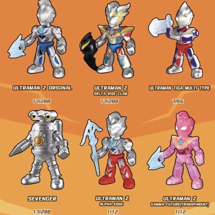 Blokees Ultraman Defender Version 01 - Hero'S Journey Vol 01 Dv01 Blindbox Ultraman  Z Tiga Muli Typ