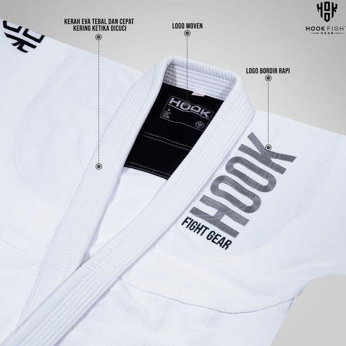 Gi Jiujitsu Hook Fight Gear, BJJ GI Hook, Jiujitsu Gi, Gi BJJ Ready