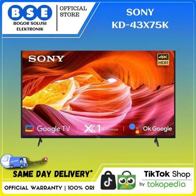 Goodseller- LED TV SONY 43 INCH KD-43X75K 4K GOOGLE TV SONY 43X75K