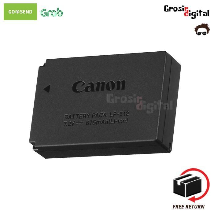 Baterai Canon Lp-E12 For Canon Eos M10, Eos M100, Eos M, Eos M2, Eos 100D
