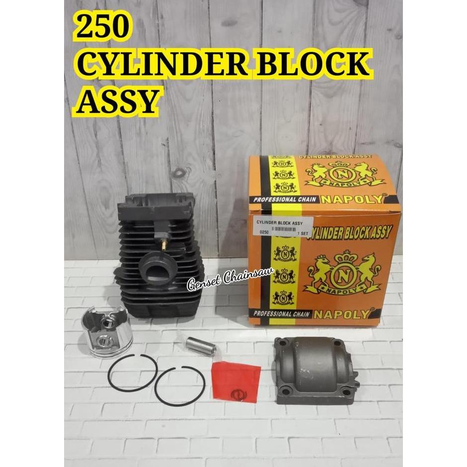 Ms250 Cylinder Block Assy Ms210 Ms230 Chainsaw Ms-250 Ms-210 230 250 Ready