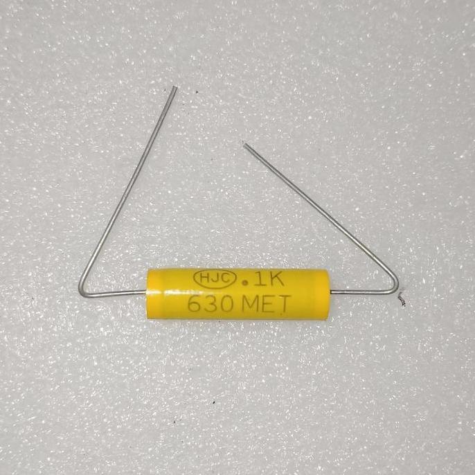 Kapasitor Axial 0,1Uf 630V Met Hemat