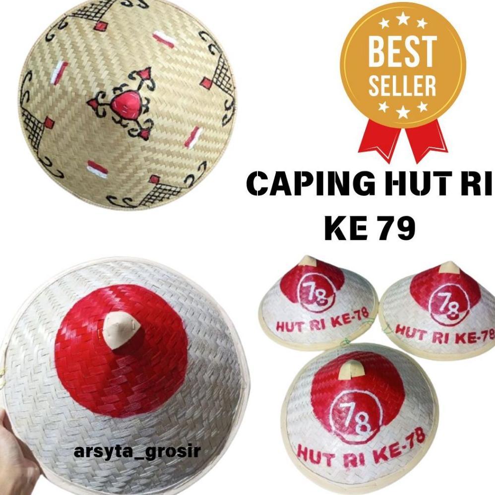 CAPING TEMA AGUSTUSAN PLUS KOPYAH/CAPING PETANI UNTUK KARNAVAL