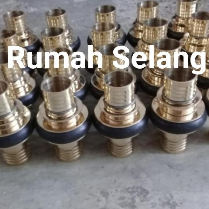 HARGA DISC - Coupling Machino Kuningan 3 Inch / Coupling Selang Pemadam Kebakaran