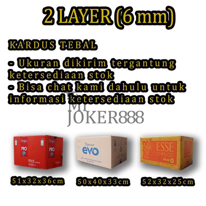 Kardus Besar Rokok Packing Box Dus Jumbo Tebal Kotak Pindahan Bekas - BU11