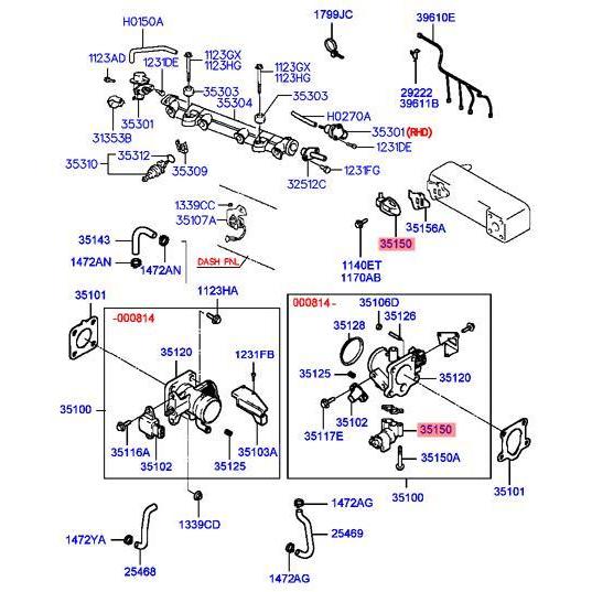 35150-02600 Actuator Assy-Idle Speed (Isa) Original Dan Terpercaya