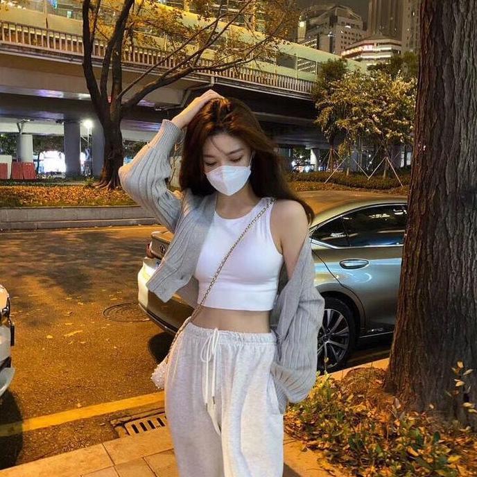 Roupas - Bra Tank Top Sport Kaos  Tanpa Kawat Kekinian Trendy Korea