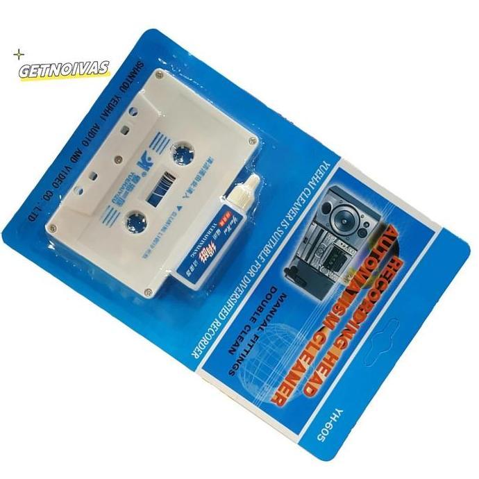 Pembersih Head Tape Pemutar Kaset Pita Walkman Player Boombox Cleaner