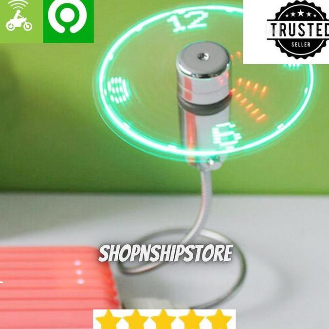 PARIESHAH COFLEX FLEXIBLE USB FAN LED CLOCK LIGHT