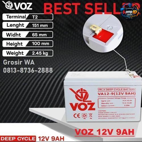 Battery Vrla 12V 9Ah Baterai aki ups 12V 9Ah