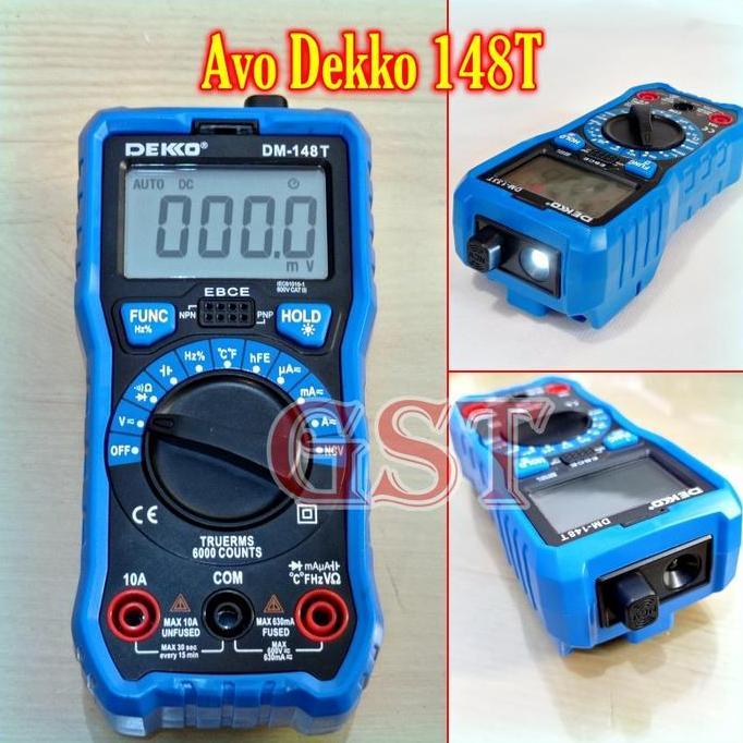 avometer digital dekko DM148T avo meter dm 148T auto