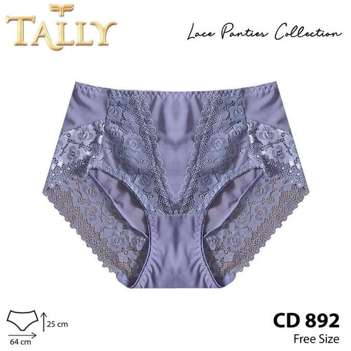 Roin - Syakilasunderwear Tally Cd Celana Dalam Renda 892/709 Free Size Fit Xxl Bahan Satin Renda Nya