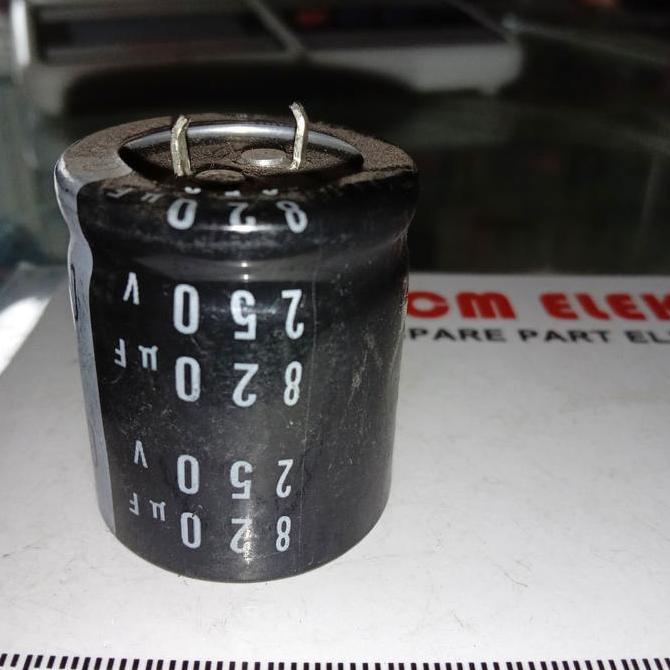 820UF 250V ELCO CAPACITOR 820 UF 250 V PCMED
