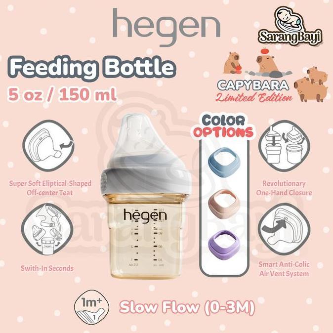 Baby- Hegen Pcto Feeding Bottle Ppsu 5Oz 150Ml / Botol Susu Bayi