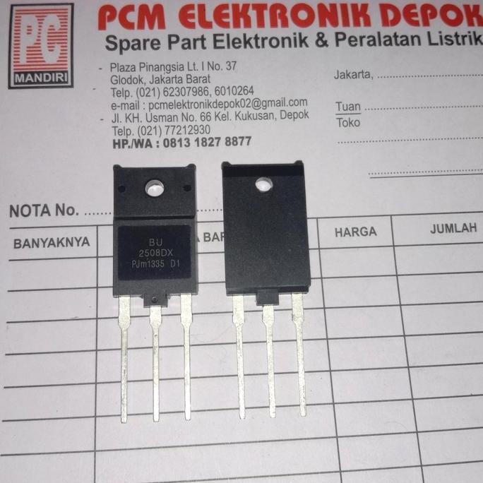 BU2508DX BU 2508DX 2508 DX TR TRANSISTOR TO247 TO-247 PCMED