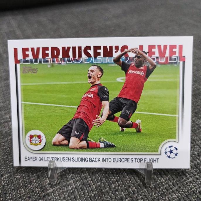 Topps UEFA 24-25 bayer leverkusen level