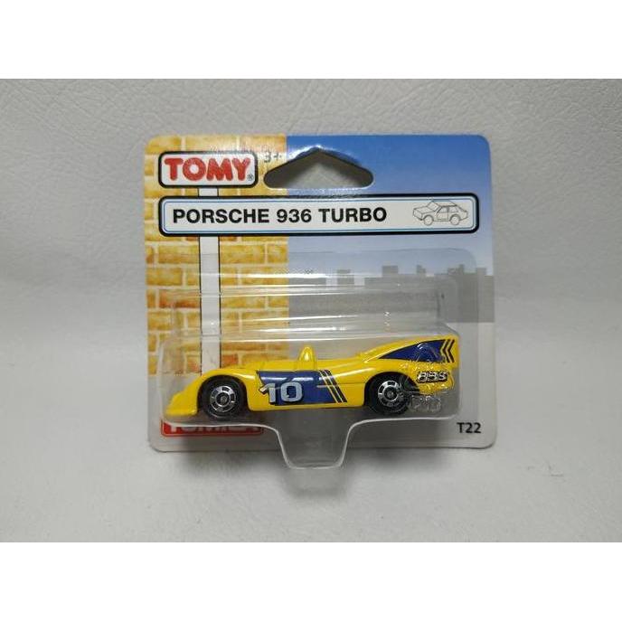 TOMICA TOMY RED TAG UNITED KINGDOM MARKET PORSCHE 936 TURBO CARDED SADHO