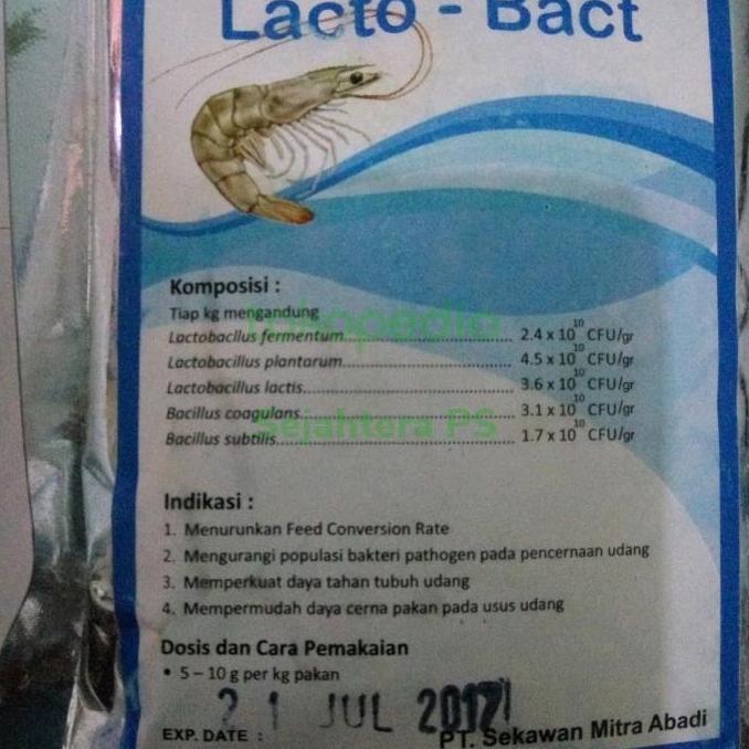 PROBIOTIK IKAN DAN UDANG LACTOBACILLUS LACTOBAC