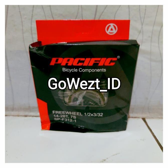 FREEWHEEL 7 SUSUN PACIFIC 1/2" X 3/32" X 7 SPEED | HIGH QUALITY