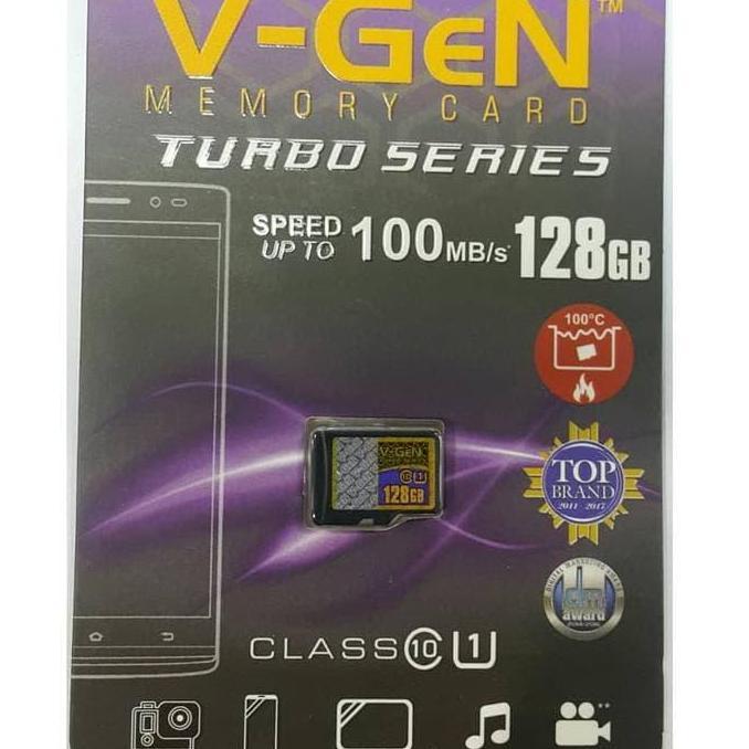 Card- Micro Sd Card Vgen 128Gb Turbo Class 10