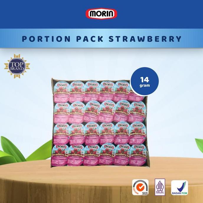 agasitoptopan - morin strawberry jam 14 gr